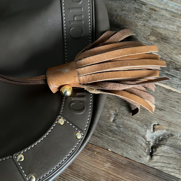 Vintage Chloe crossbody bag with tassel - Picture 3 of 15